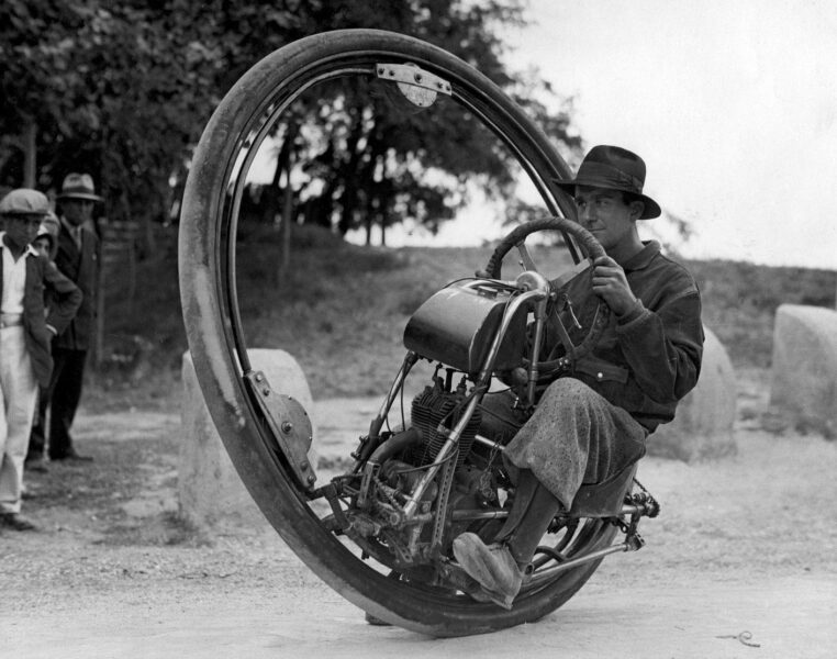 5 one wheel bike 1931