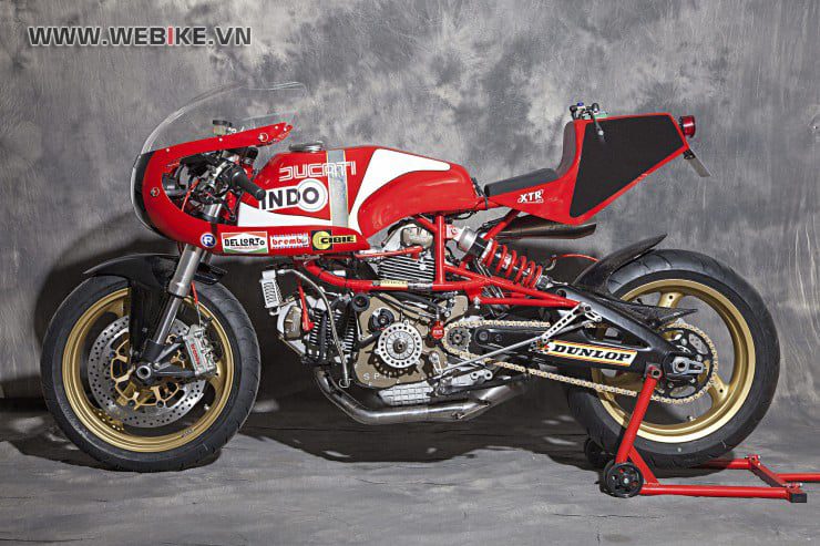 Nhũn não với siêu phẩm đua Ducati Super Cafe Racer của XTR Pepo