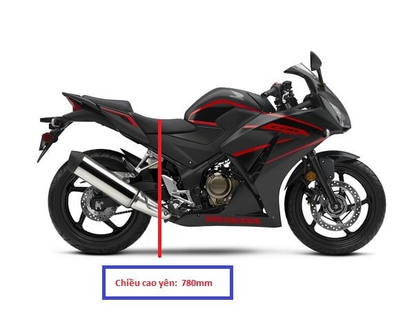 Tìm hiểu thông số chiều cao yên xe mô tô 600cc và 1000cc 8