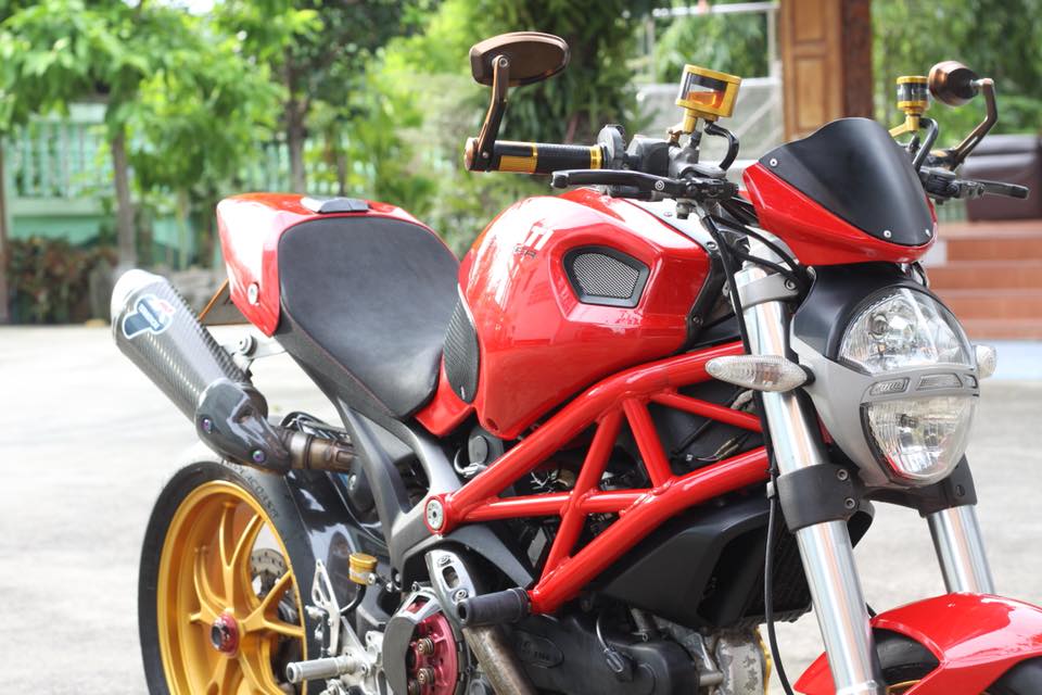 Ducati Monster 796 độ đậm chất chơi trên đất Thái hình 3