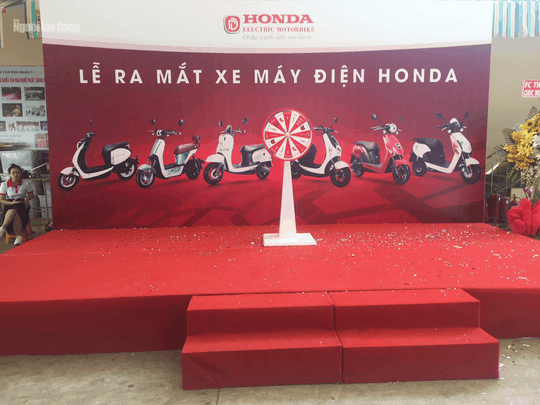 Sốc: Sự kiện ra mắt xe máy điện Honda không phải từ Honda Việt Nam