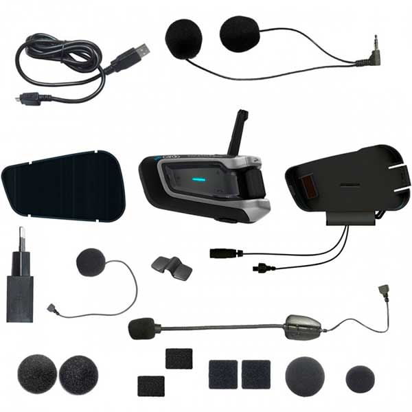 bo thiet bi cardo packtalk bold trọn bộ phụ kiện kèm theo