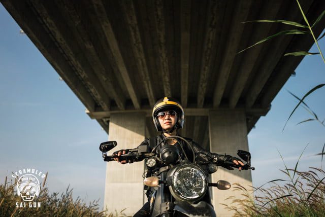 Ngắm nữ biker Sài Gòn cực cá tính bên Ducati Scrambler Full Throttle ảnh 14