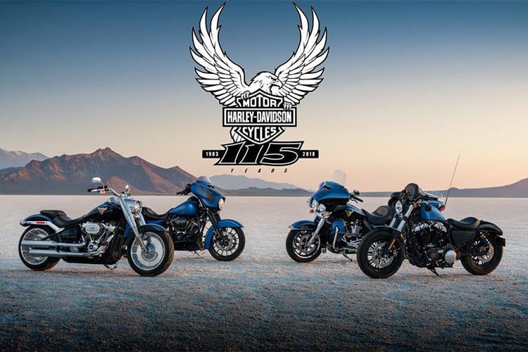 Ngắm nhìn 10 mẫu xe tuyệt đỉnh của Harley-Davidson 115th Anniversary - Moto Xe  Máy