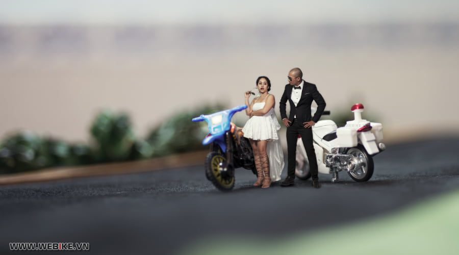 Bộ ảnh cưới tuyệt đẹp của cặp đôi Biker - Honda 67 đình đám tại Sài Gòn 21