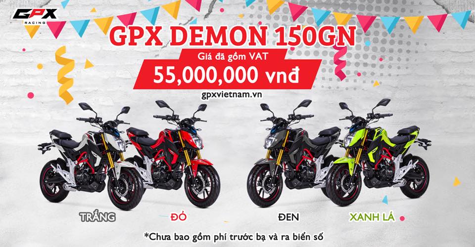 GPX Demon 150GR/150GN giá “ngon, bổ, rẻ” trong tầm tay biker Việt