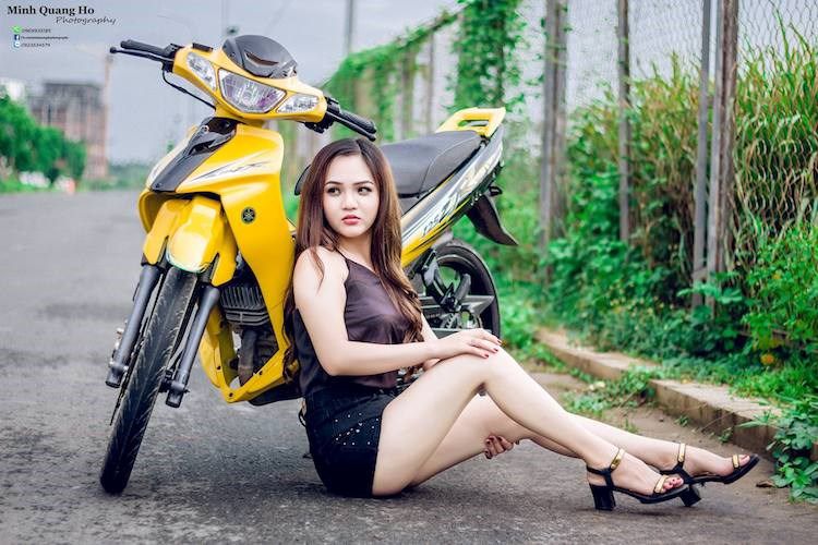 Chan dai Viet ben "xe no" Yamaha 125ZR hon 200 trieu-Hinh-4