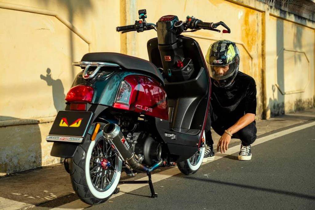 Yamaha Cuxi độ kiểng phong cách cá tính của Biker Việt - ảnh 4