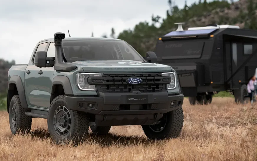 Ford Ranger Super Duty sắp ra mắt: Mãnh thú V8 cho biker