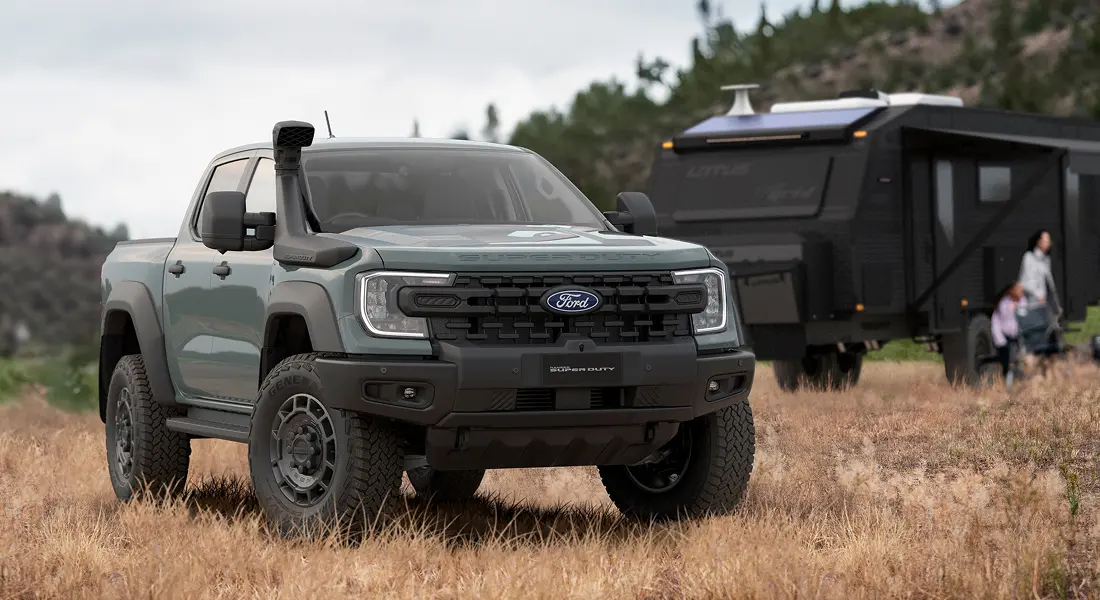 Ford Ranger Super Duty sắp ra mắt: Mãnh thú V8 cho biker