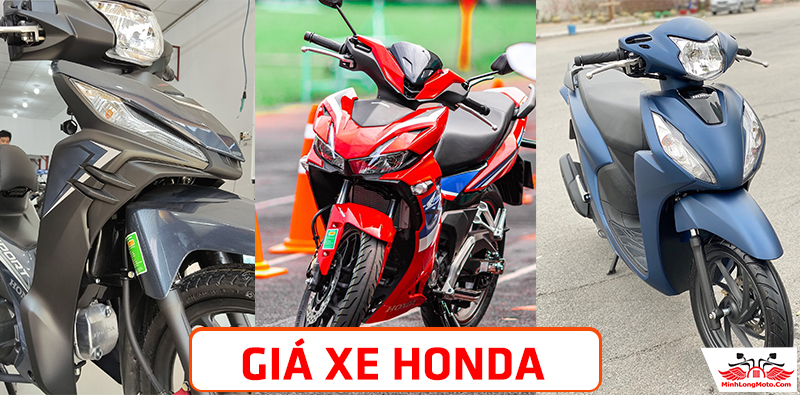 Bảng giá xe Honda tháng 12 2025