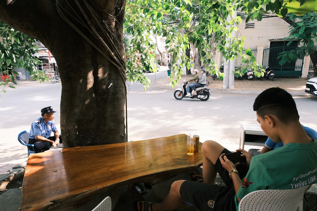 biker nghỉ ngơi quán cà phê biker nghỉ ngơi quán cà phê