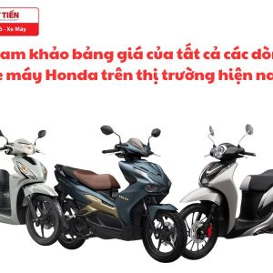 Giá xe Honda thị trường