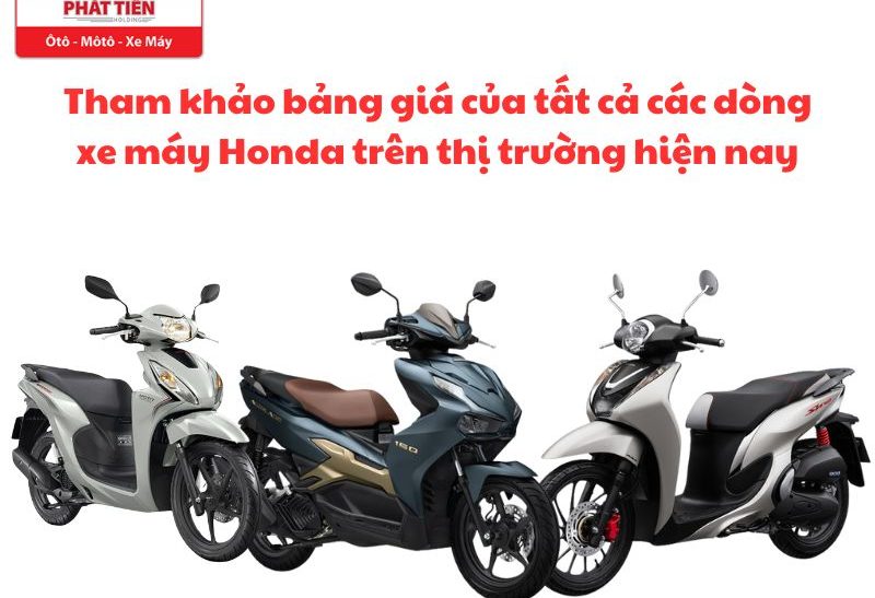 Giá xe Honda: Xu hướng giảm giá, chọn xe nào lợi nhất?