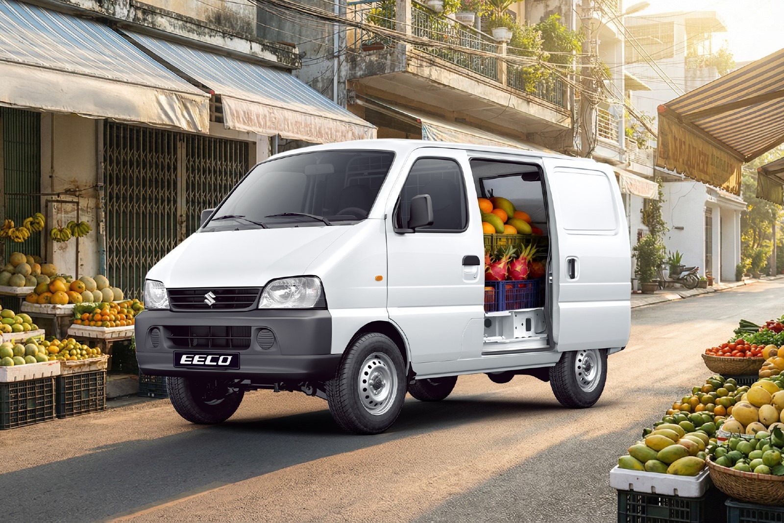 Khoang chở hàng Suzuki Eeco VinFast EC Van Khoang chở hàng Suzuki Eeco VinFast EC Van