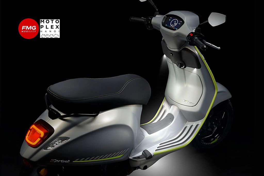 Người lái Vespa Primavera Người lái Vespa Primavera