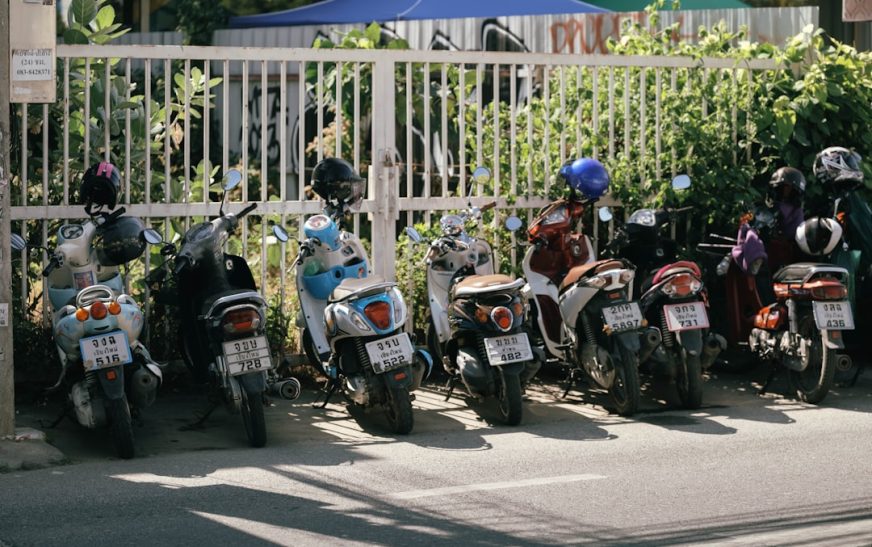 nhóm biker đa phong cách