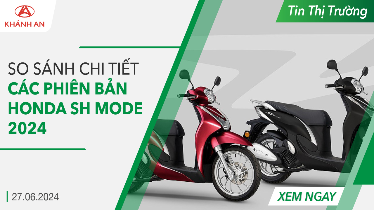 So sánh SH Mode các phiên bản