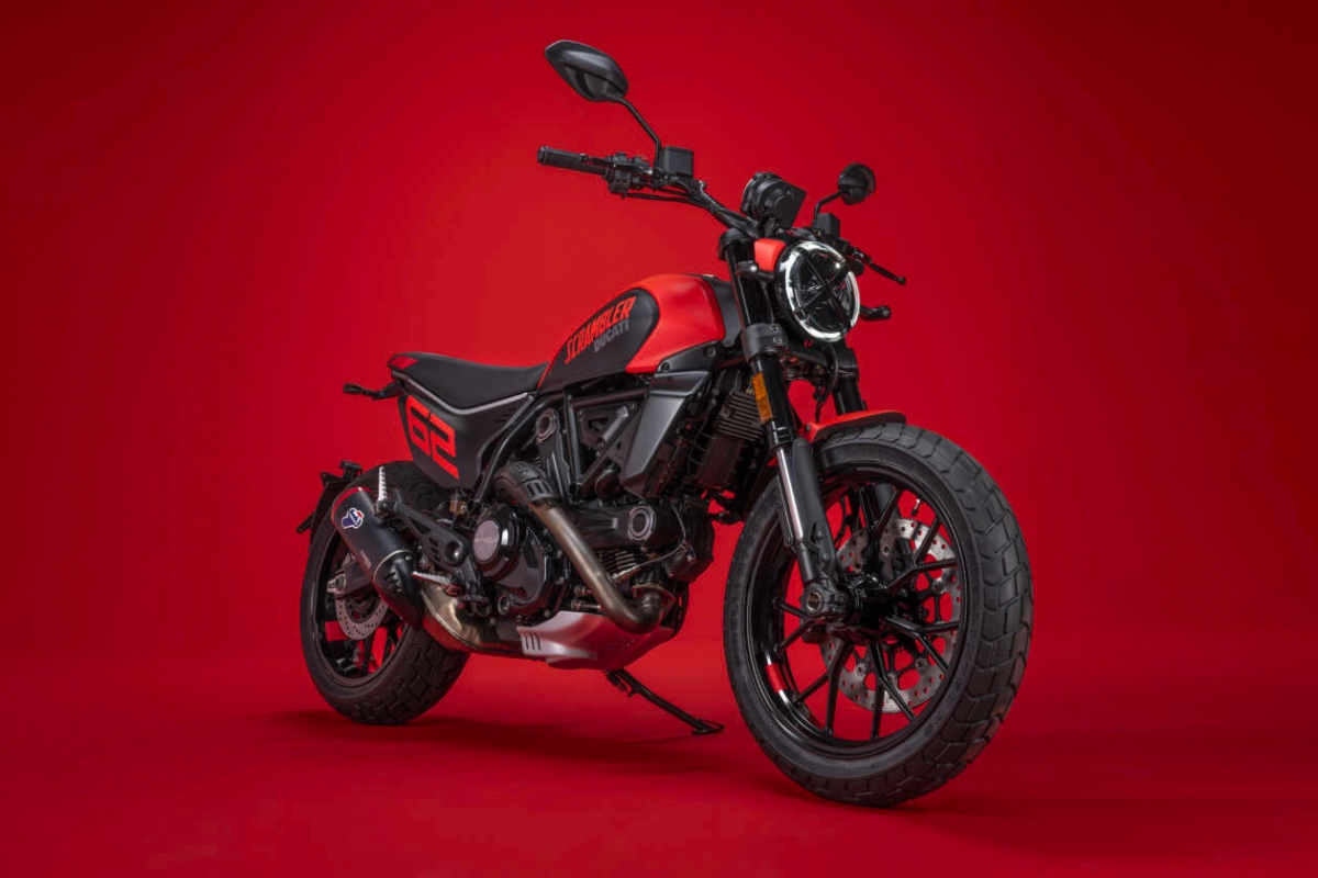 Tư thế lái Ducati Scrambler Icon Tư thế lái Ducati Scrambler Icon