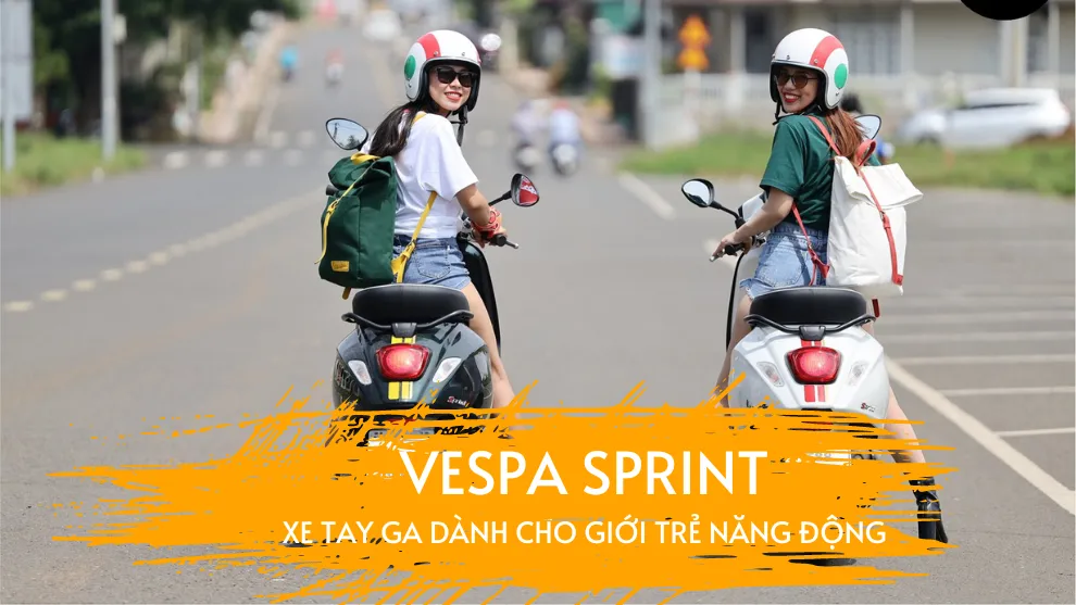 Vespa Sprint năng động Vespa Sprint năng động
