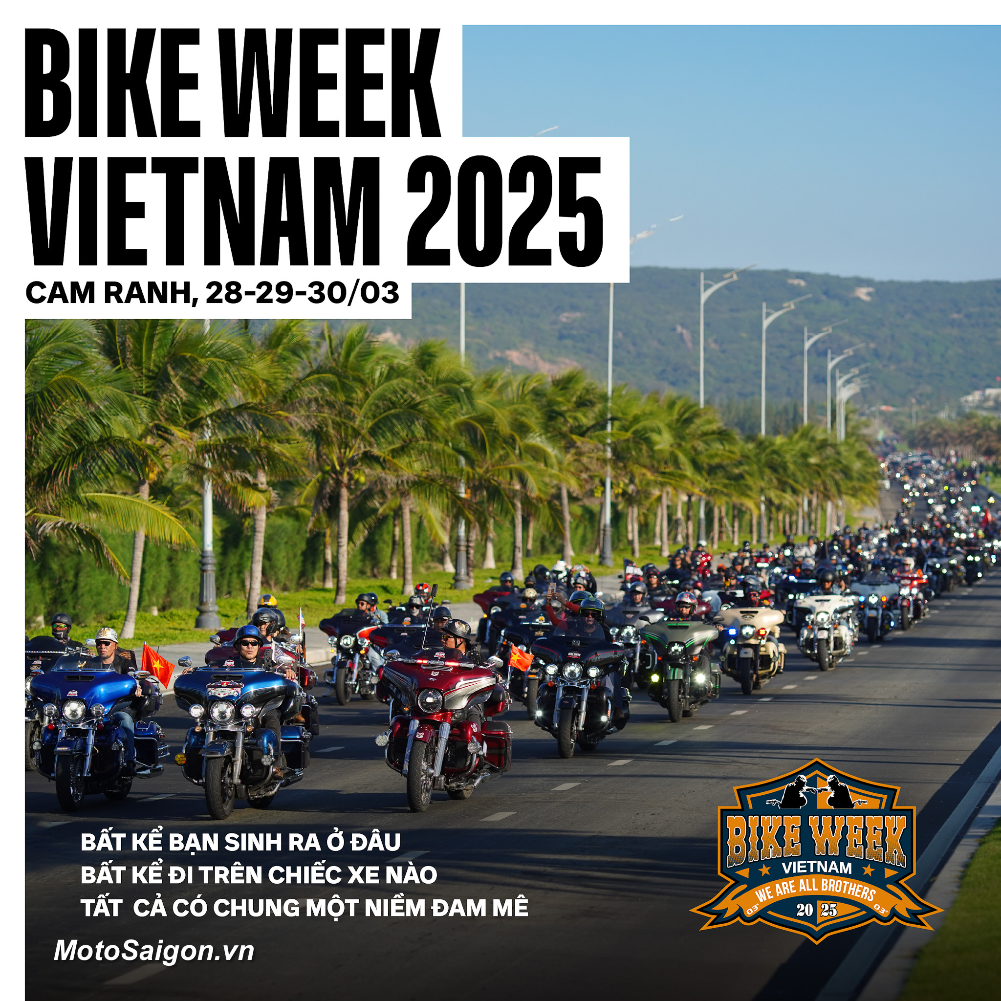 Biker tuân thủ luật