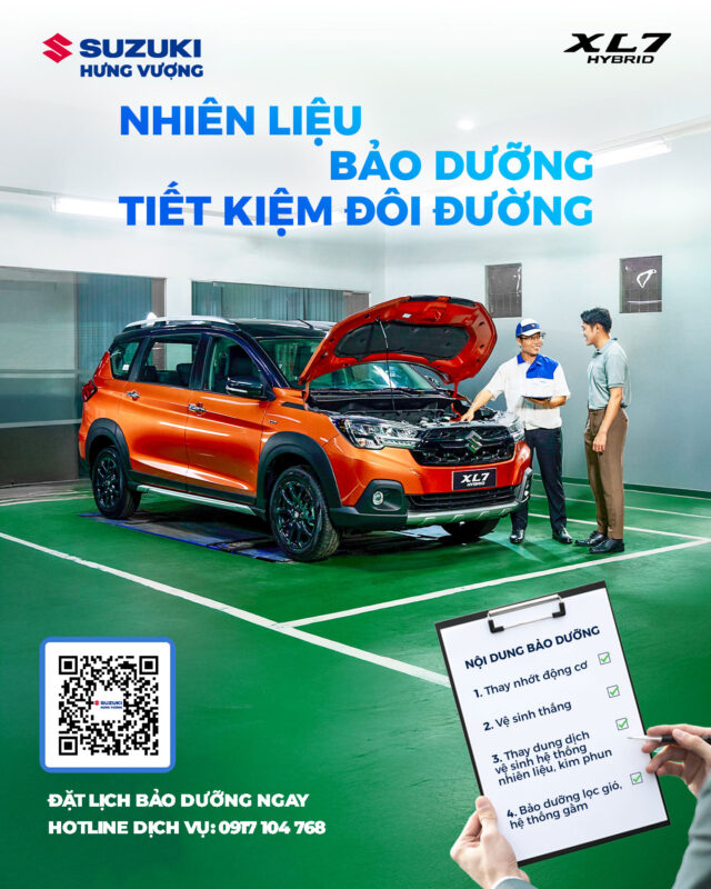 Chi phí bảo dưỡng Suzuki