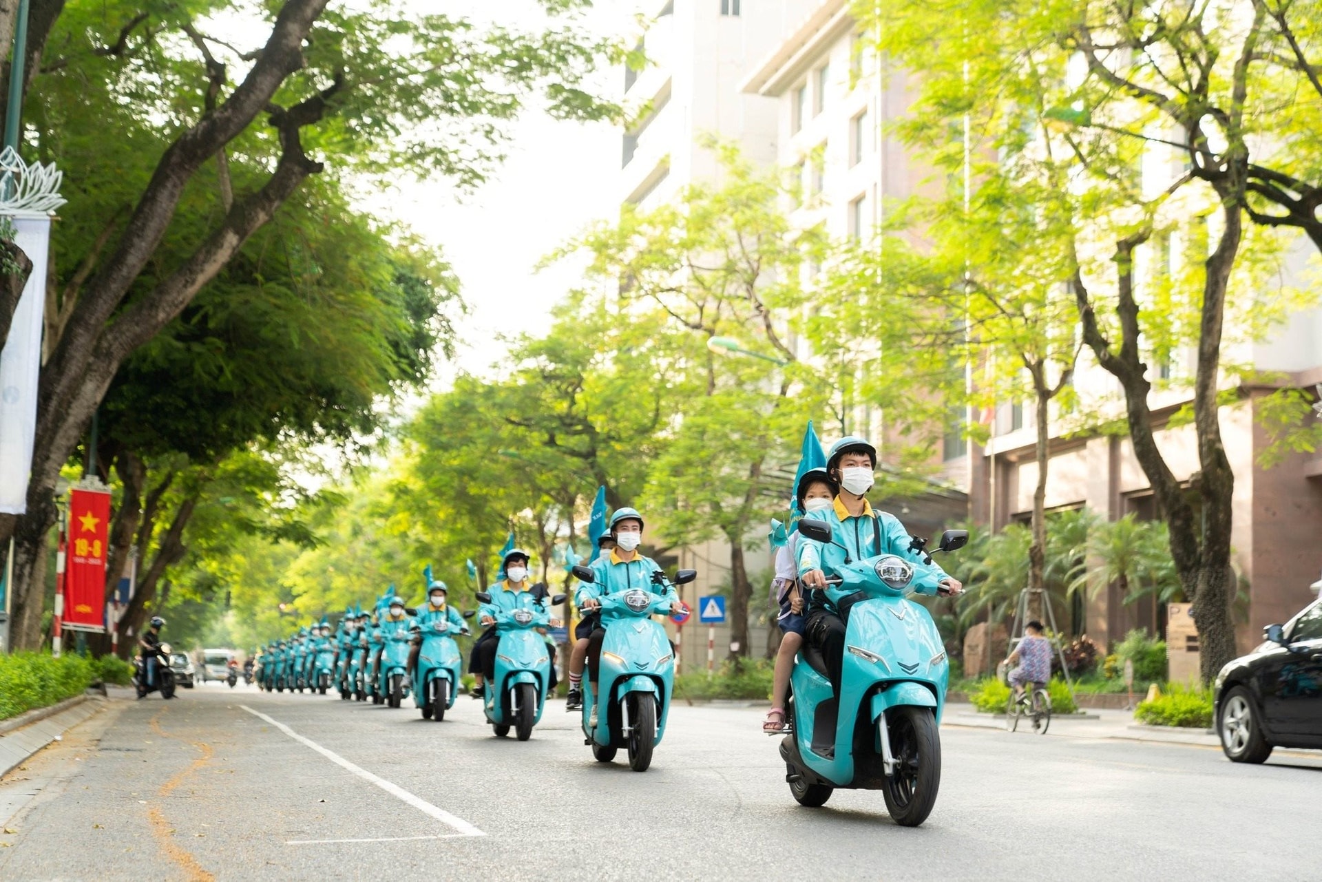 Dat Bike trên đường phố