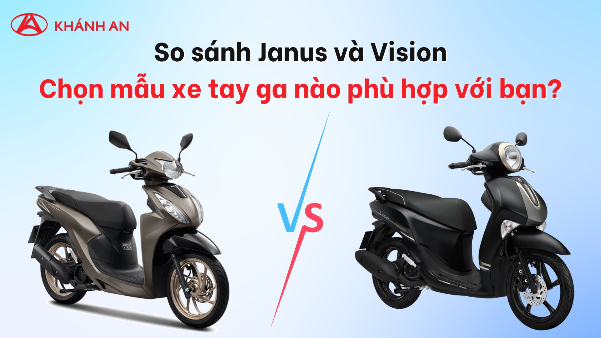So sánh Vision xe điện