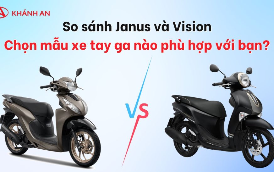 So sánh xe điện Vision